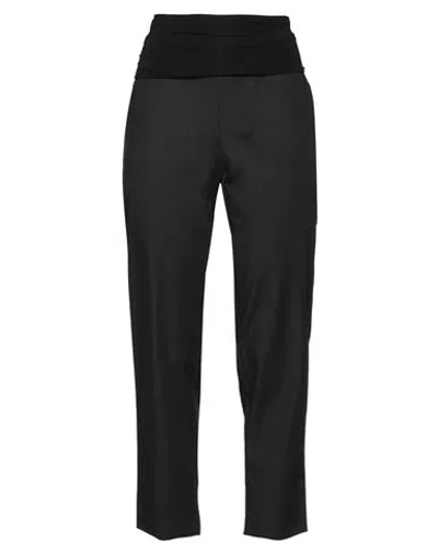 Diana Gallesi Woman Pants Black Size 4 Polyester, Viscose, Elastane