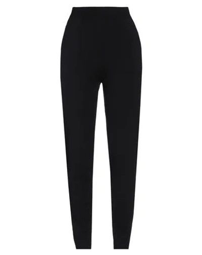 Diana Gallesi Woman Pants Black Size S Viscose, Polyamide, Polyester, Elastane