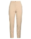 Diana Gallesi Woman Pants Camel Size 12 Polyester, Viscose, Elastane