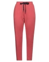 Diana Gallesi Woman Pants Coral Size 12 Cotton, Modal, Polyamide