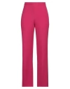 Diana Gallesi Woman Pants Fuchsia Size 12 Polyester, Elastane In Pink