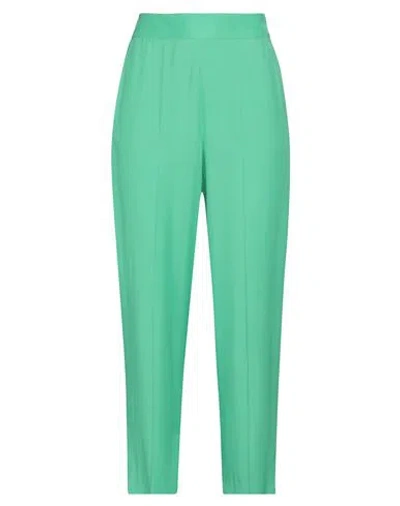 Diana Gallesi Woman Pants Green Size 10 Viscose