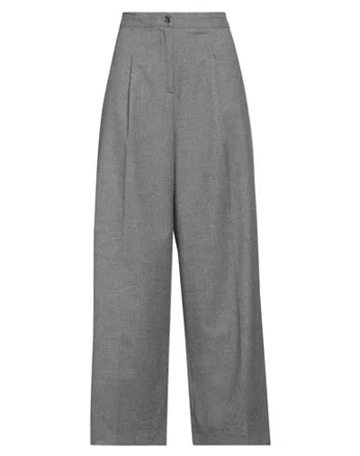 Diana Gallesi Woman Pants Grey Size 10 Polyester, Viscose, Elastane