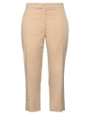 Diana Gallesi Woman Pants Khaki Size 10 Cotton, Polyamide, Elastane In Beige