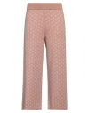 Diana Gallesi Woman Pants Light Brown Size S Viscose, Polyester, Polyamide In Light Brown