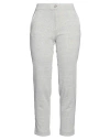 Diana Gallesi Woman Pants Light Grey Size 10 Polyester, Viscose, Polyamide, Elastane In Grey