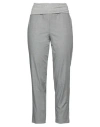 Diana Gallesi Woman Pants Light Grey Size 2 Polyester, Viscose, Elastane