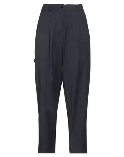 Diana Gallesi Woman Pants Midnight Blue Size 10 Polyester, Viscose, Elastane