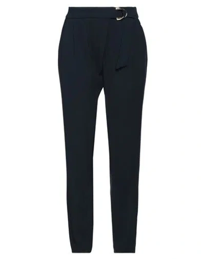 Diana Gallesi Woman Pants Midnight Blue Size 8 Polyester