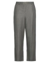 Diana Gallesi Woman Pants Military Green Size 12 Linen, Viscose In Green