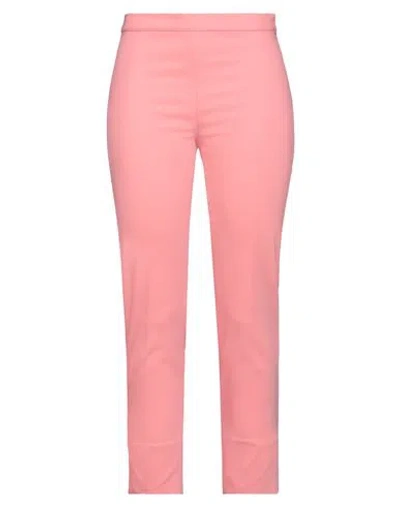 Diana Gallesi Woman Pants Pink Size 10 Cotton, Polyamide, Elastane