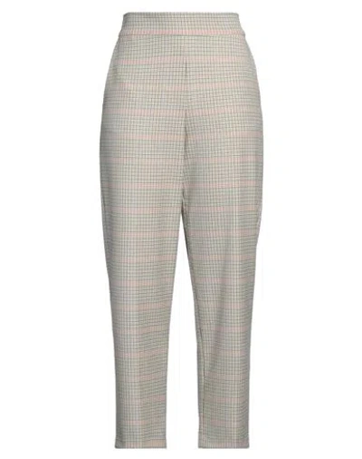 Diana Gallesi Woman Pants Sage Green Size 8 Polyester, Viscose, Elastane