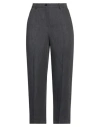 Diana Gallesi Woman Pants Charcoal Size 14 Linen, Viscose In Grey