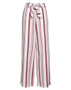 Diana Gallesi Woman Pants White Size 12 Viscose, Linen In White