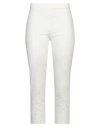 Diana Gallesi Woman Pants White Size 2 Cotton, Elastane