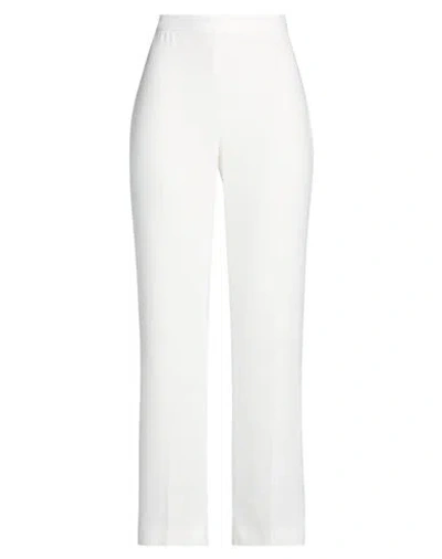 Diana Gallesi Woman Pants White Size 4 Polyester