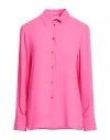 Diana Gallesi Woman Shirt Pink Size 16 Polyester