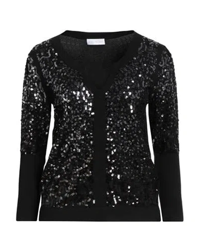 Diana Gallesi Woman Sweater Black Size S Viscose, Polyester