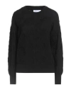 Diana Gallesi Woman Sweater Black Size Xl Wool, Acrylic, Polyamide