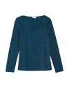 Diana Gallesi Woman Sweater Deep Teal Size 12 Viscose, Polyamide, Polyester, Elastane In Green