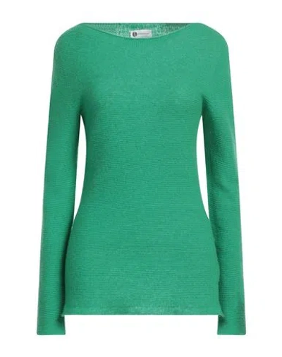 Diana Gallesi Woman Sweater Green Size S Wool, Silk, Cashmere