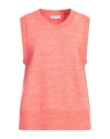 Diana Gallesi Woman Sweater Salmon Pink Size Xl Polyamide, Acrylic, Wool In Salmon Pink