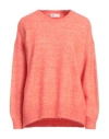 Diana Gallesi Woman Sweater Salmon Pink Size Xl Polyamide, Acrylic, Wool