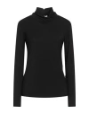 Diana Gallesi Woman T-shirt Black Size 12 Viscose, Elastane