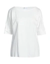 Diana Gallesi Woman T-shirt White Size 10 Viscose, Polyamide In White