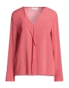 Diana Gallesi Woman Top Antique Rose Size 10 Viscose In Pink