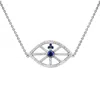 Diana M. 1.00 Carat Sappire And Diamond Bracelet In Blue
