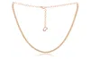 Diana M. 14 Kt Rose Gold, 14" Diamond Choker Necklace Featuring 1.03 Cts Tw Round Diamonds In Gold