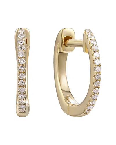 Diana M. 14k 0.06 Ct. Tw. Diamond Earrings