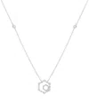 Diana M. 14k 0.22 Ct. Tw. Diamond Necklace