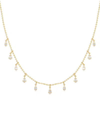 Diana M. 14k 0.22 Ct. Tw. Diamond Necklace