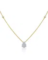 Diana M. 14k 0.32 Ct. Tw. Diamond Necklace