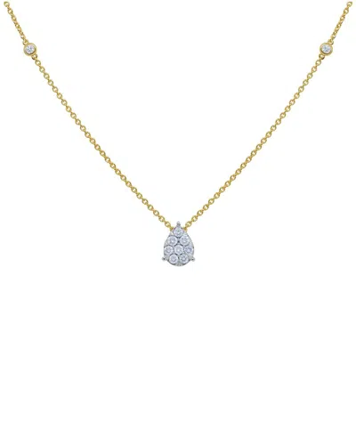 Diana M. 14k 0.32 Ct. Tw. Diamond Necklace