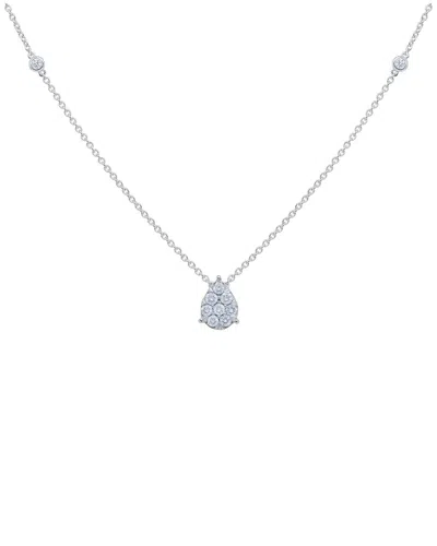 Diana M. 14k 0.32 Ct. Tw. Diamond Necklace