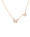 Diana M. 14k Rose Gold 0.33 Ct. Tw. Diamond Necklace