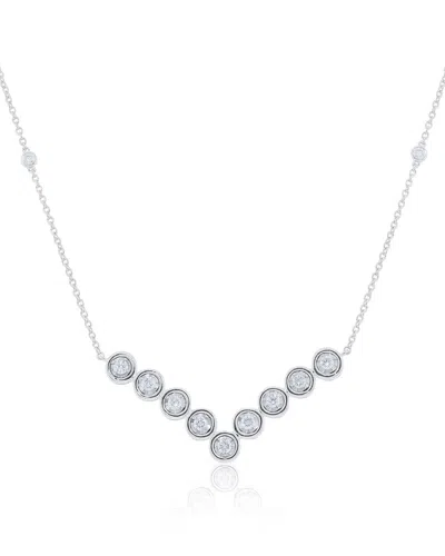 Diana M. 14k 0.48 Ct. Tw. Diamond Necklace In Metallic