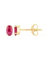 Diana M. 14k 0.54 Ct. Tw. Ruby Earrings