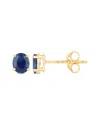 Diana M. 14k 0.96 Ct. Tw. Blue Sapphire Earrings