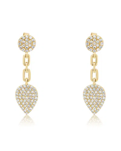 Diana M. 14k 0.74 Ct. Tw. Diamond Earrings