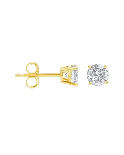 Diana M. 14k 0.75 Ct. Tw. Diamond Earrings In Silver
