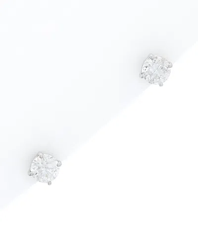 Diana M. Diana M 14k 1.00 Ct. Tw. Diamond Studs In Metallic