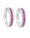 Diana M. 14k 1.10 Ct. Tw. Diamond & Ruby Earrings