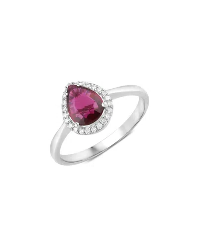DIANA M. DIANA M. 14K 1.30 CT. TW. DIAMOND & RUBY RING