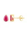 Diana M. 14k 1.42 Ct. Tw. Ruby Earrings