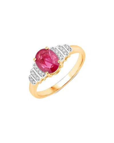 DIANA M. DIANA M. 14K 1.52 CT. TW. DIAMOND & RUBY RING