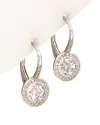 Diana M. Diana M 14k 1.53 Ct. Tw. Diamond & Topaz Earrings